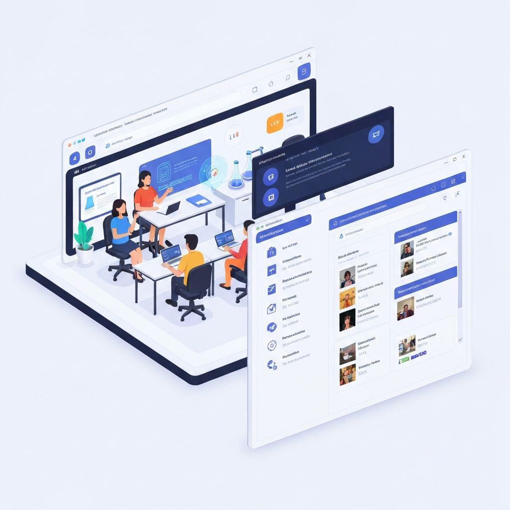 Educational Platform with LMS